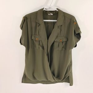 Ladies Dynamite chiffon blouse